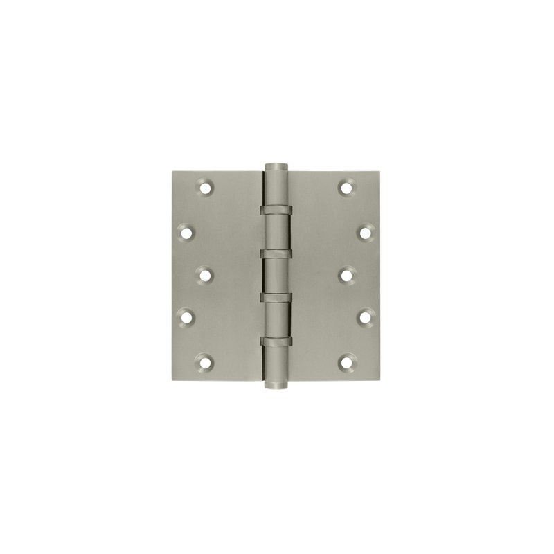 Butt Bearing Hinge, Brushed Nickel
