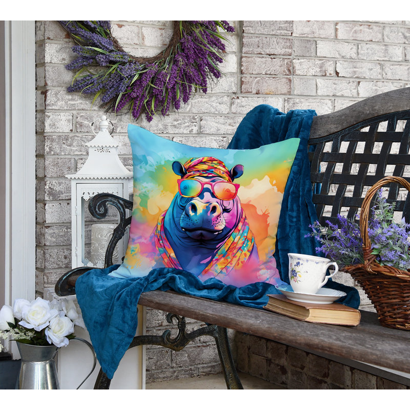 Coussin Hippie, H 18 po x l 18 po