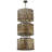 Sunbriar 9 - Light Dimmable Drum Chandelier