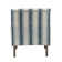 Arching Armchair with Solid Wood Legs and Nailhead Trim