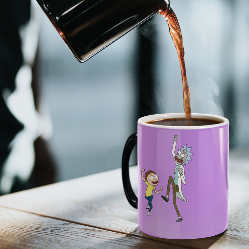 Tasse Rick & Morty (Rick and Morty) Morphing Mugs® sensible à la chaleur