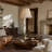 4-Light Brass Dimmable 21" Width Pendant Light-766272648