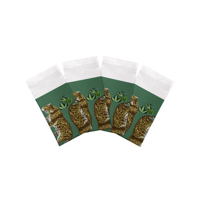 Leopard Seeing Double Cotton Sateen Dinner Napkins