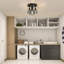 Bringfried 3-Light 22cm Semi Flush Mount