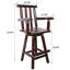Tabouret de bar rustique - Fabrication en bois de sapin-583867447