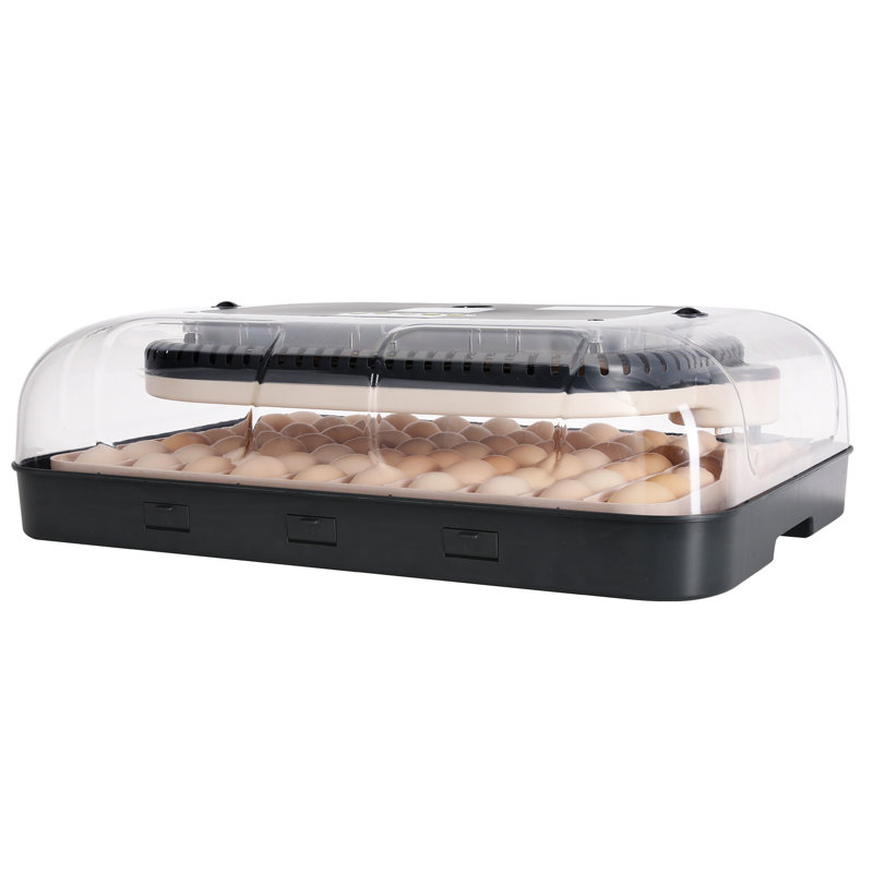 70 Egg Incubator With Incubators Automatic Egg Turning And Humidity Temperature Control, 70 Eggs Capacity For Hatching Eggs, Chicken Eggs, Duck Eggs, Temperature Adjustment And Alarms