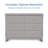 Universal 6-Drawer Double Dresser-1193425831