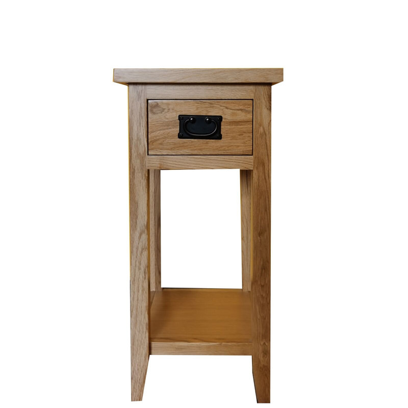 Bouwkamp 40cm W Solid Wood Bedside Table
