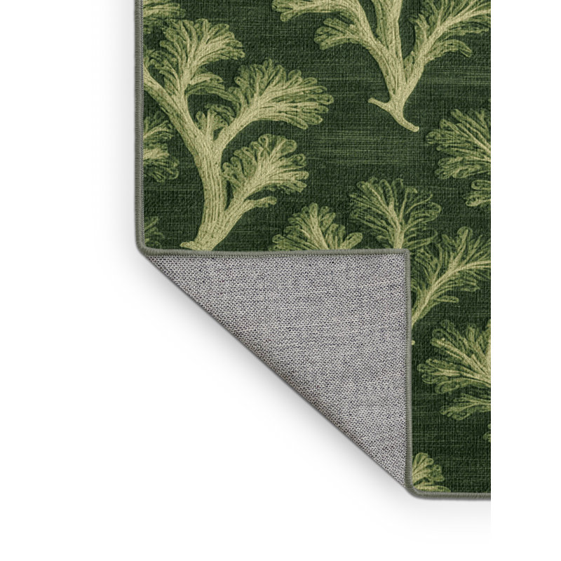  Tapis chinois lavable Gai Lan, Rectangle 5 pi x 7 pi