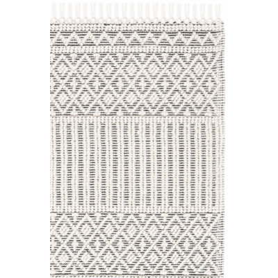 Tapis noir / ivoire Altis