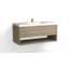 Modo 48" W Wall Mounted Single Bathroom Vanity-499787468-528966620-528966630