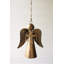  Cintre de porte Angel avec croix - finition laiton antique
