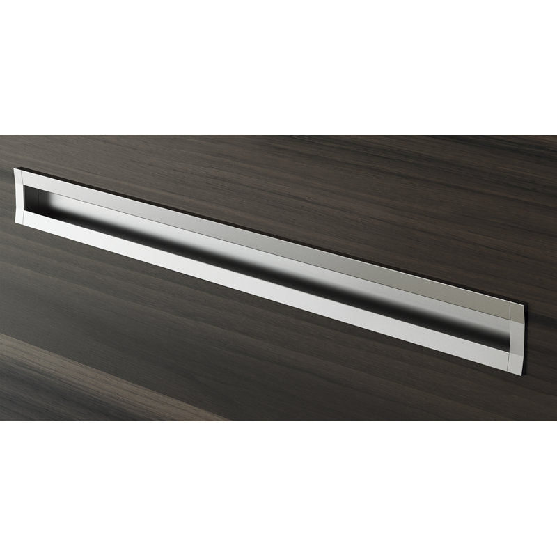 Smart 11 1/4" Center to Center Recessed Pull, Stainless Steel