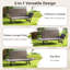 59cm Wide Straight Loveseat