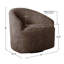 Fauteuil demi-tonneau pivotant de 30 po de large Tiberiu-762412017