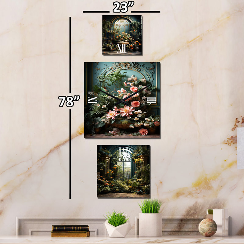 Horloge murale Flennory