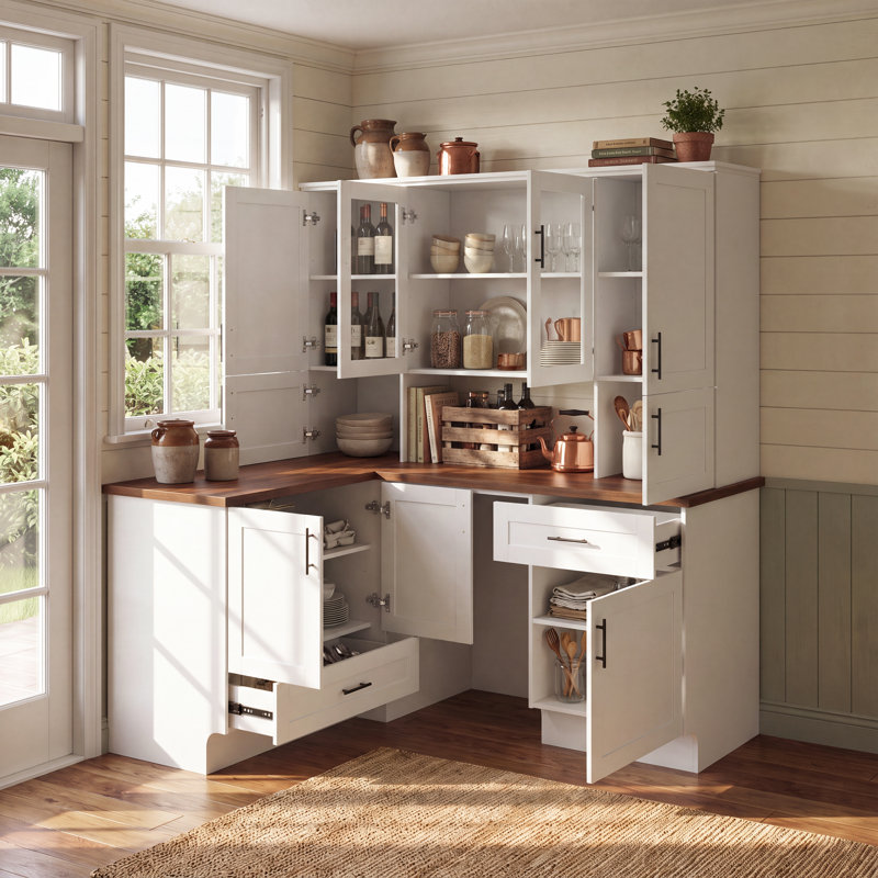 Garde-manger en coin 78,7 po