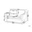 Sligo 2 Seater Sofa-1599582571