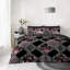Soft Printed Polycotton Bedding Set with Duvet Cover Matching Fitted Sheet and Pillowcases Cotton Blend Breathable Bedding-103542425-103542422-103542428