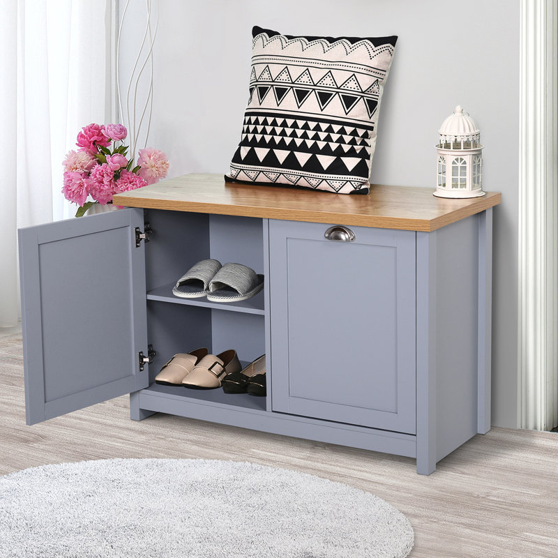 8 Pair Shoe Storage Cabinet