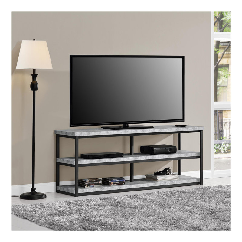 Meuble télé Ashlar pour téléviseur de 65 po ou moins, béton léger