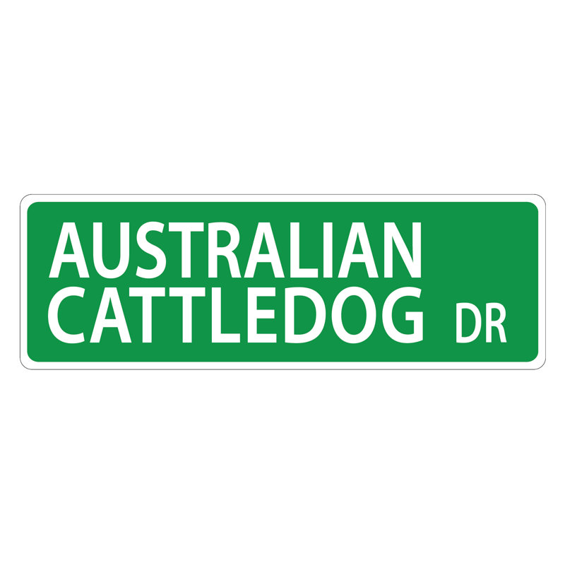 Plaque de rue Austrailian