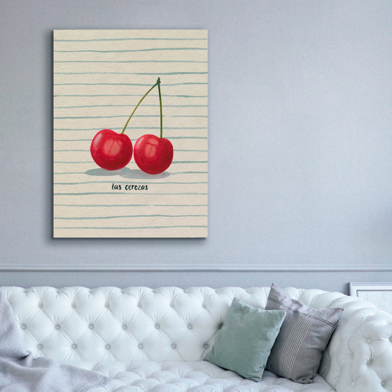  «Las Frutas 2» par Grace Popp, art mural sur toile, 40 po x 54 po