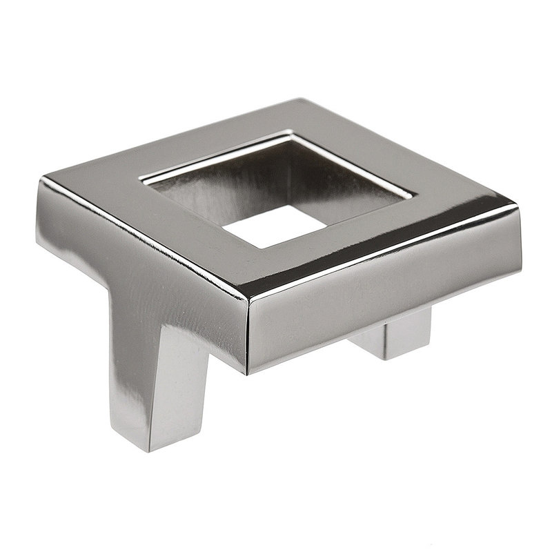 Poignée carrée Expression, Nickel