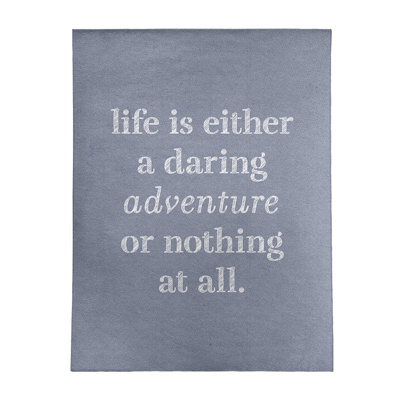 Tapis en poly-citation "life life"