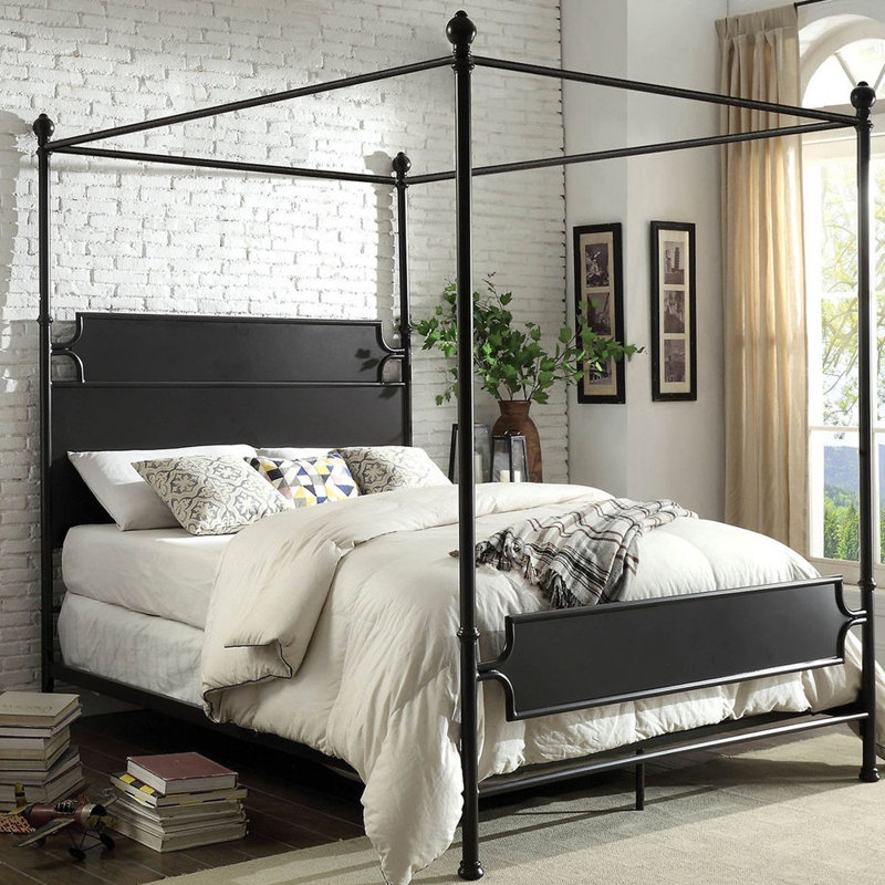 Jorma Metal Storage Bed, California King