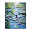 Horloge murale surdimensionnée Lake Lake Serenity-2137071531