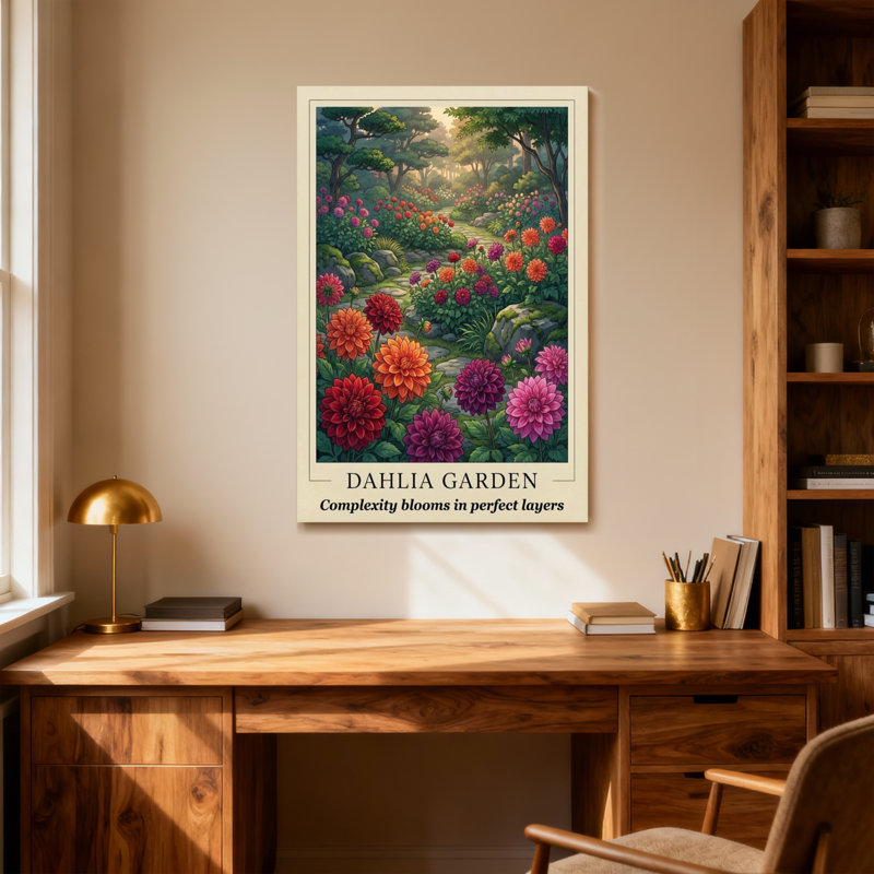 Paysage et nature Dahlia Garden, H 30 po x l 20 po