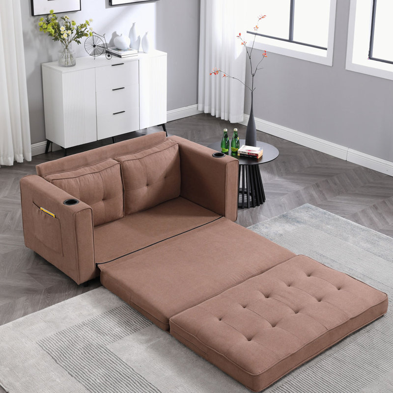 Pull Out Sleeper, Brown