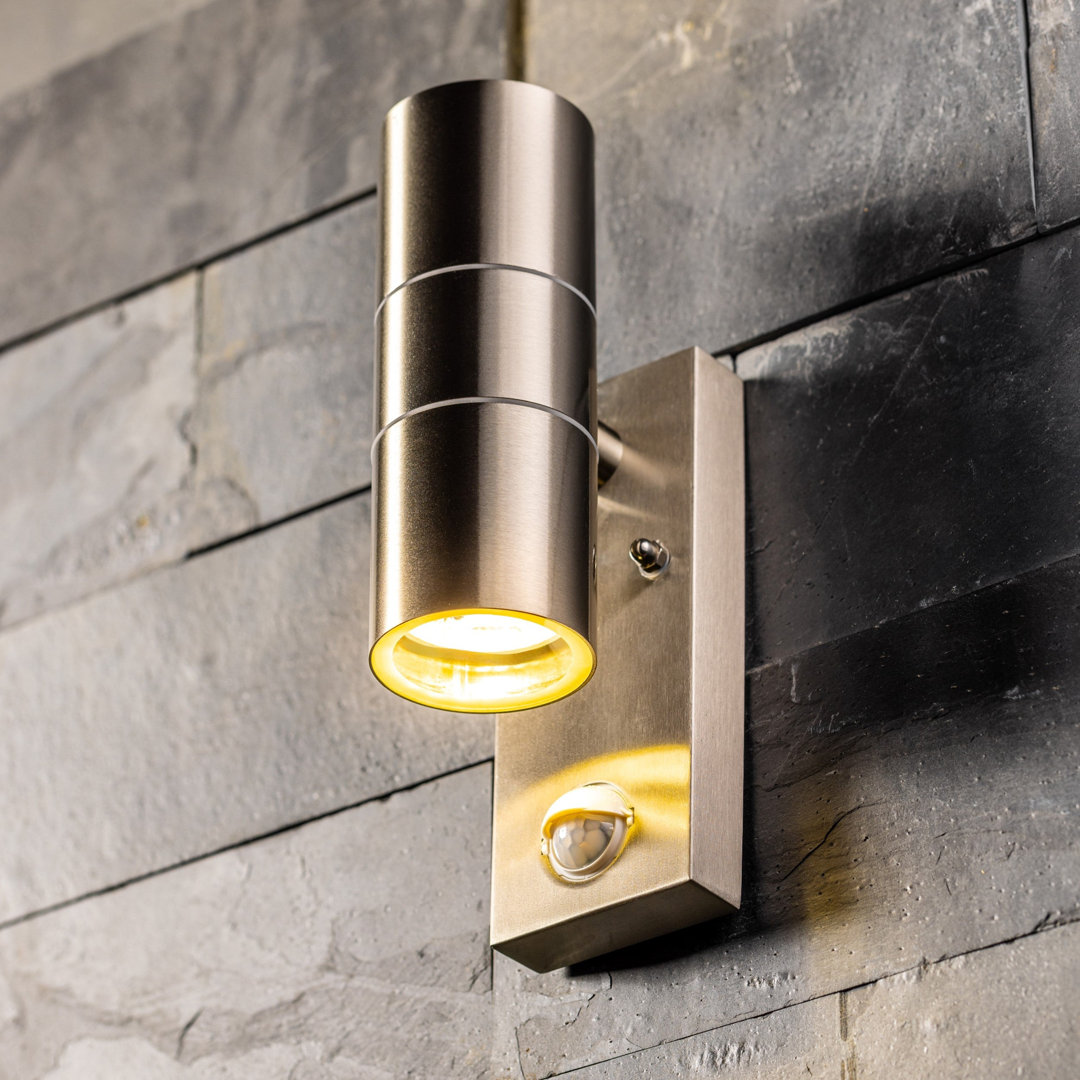 Brandais 22cm H Outdoor Wall Lantern