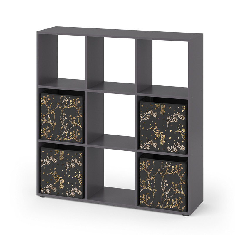 Cadell 108 cm H x 104 cm W Bookcase