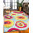 Elvia Abstract Blue/Red/Yellow Area Rug-20617504
