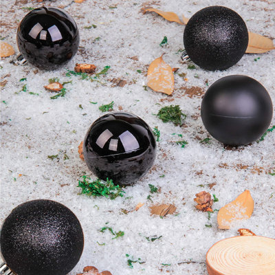 Mini-boules de Noël incassables de 3 cm, décoration de fête, 24 pièces, argent