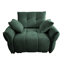 Fauteuil ergonomique 47 po avec coussins décoratifs 47 po-1072609428