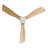 AuraVista 52 in. Flush Mount Ceiling Fan with Reversible DC Motor and Remote Control-100022634