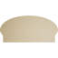 Fronton en uréthane Elliptical Signature, brun clair apprêté-102752105-113222582-113054387