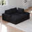 99-Inch Corduroy Cloud Sectional Sofa with Chaise, L-Shaped Modern Upholstered Sectional Sofa with Three pillows, Corduroy Sectional Sofa for Living Room and Bedroom, No Assembly Required-876691664
