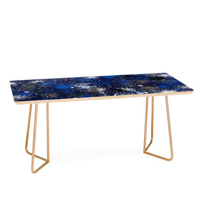 Table basse nicola design ink splatter night
