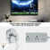 WBM Smart Extension Cord Socket 5.9 ft 10 A, Power Strip with 2 USB Ports and 1 Type C Plug