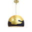 Luminaire suspendu en dome à 1 lumière-668958496-668958497