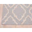 Tapis contemporain gris à motif géométrique 5 x 8