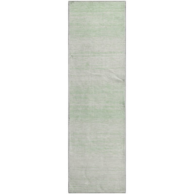 Premium Machine Washable Prisco Mint Rug