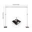 Support de fond réglable 70,77 po x 70,67 po