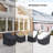 Carolina Wicker Outdoor Swivel Patio Chair Covers