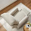 Fauteuil inclinable de 34,6 po avec dossier réglable et repose-pieds-1743390244