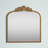 Everett Square Mirror with Hooks